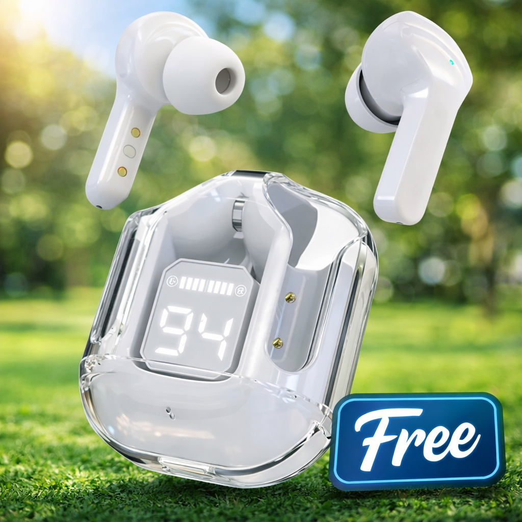 Crown S300 Ultra Smart Watch With Earbuds  & 7 Straps - 7+1+1 Ultra 2 Smart Watch - Smart Watch At Viralo Store